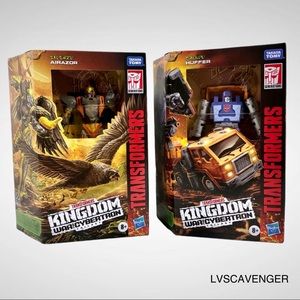 Transformers WFC Kingdom Huffer & Airazor!
